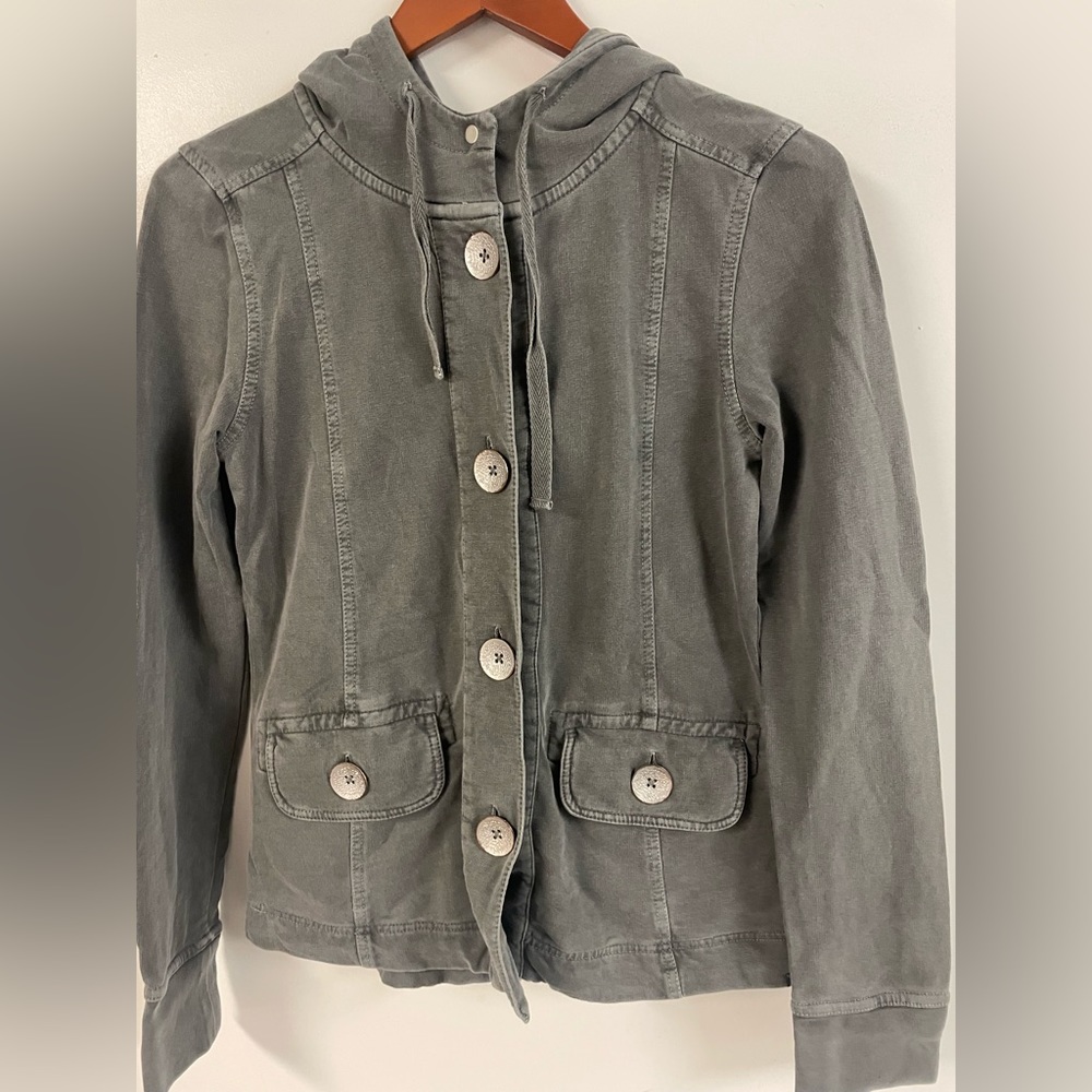 prana hooded sweatshirt / blazer